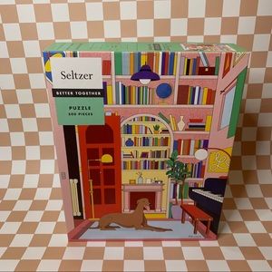 seltzer 500 piece puzzle dog art